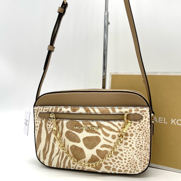 Michael Kors EW Zip Chain Crossbody Bag - Picture 1 of 10